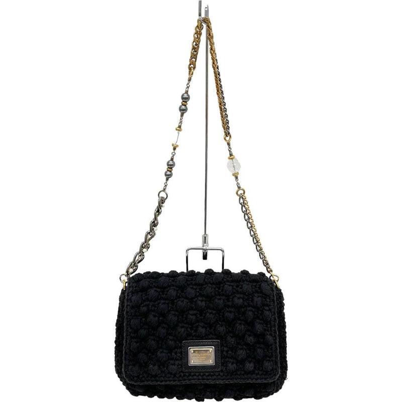 【DOLCE&GABBANA/ドルチェアンドガッバーナ】 チェーンショルダーバッグ  ショルダーバッグ コットン/GP/メタル ブラック レディース【中古】【真子質店】【BL】




【Ixx】
