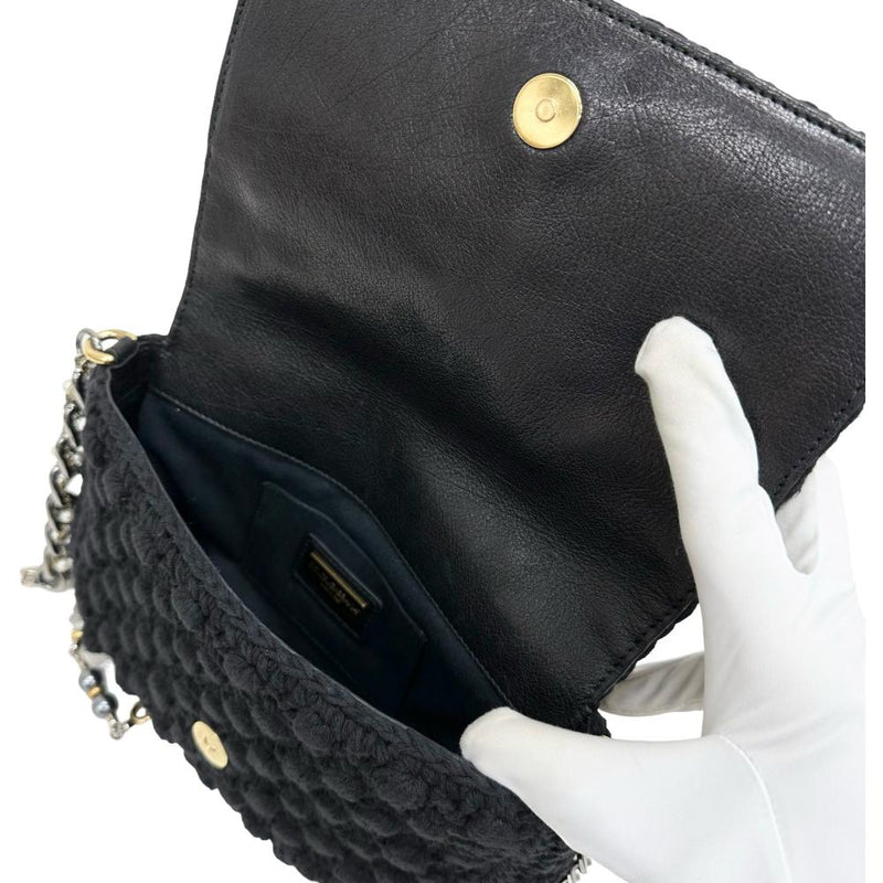 【DOLCE&GABBANA/ドルチェアンドガッバーナ】 チェーンショルダーバッグ  ショルダーバッグ コットン/GP/メタル ブラック レディース【中古】【真子質店】【BL】




【Ixx】