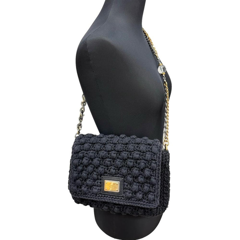 【DOLCE&GABBANA/ドルチェアンドガッバーナ】 チェーンショルダーバッグ  ショルダーバッグ コットン/GP/メタル ブラック レディース【中古】【真子質店】【BL】




【Ixx】