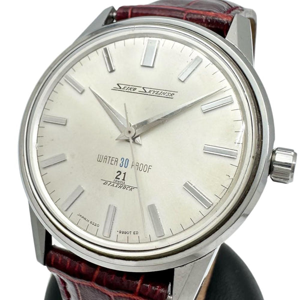 【SEIKO/セイコー】 セイコースカイライナー ヴィンテージ 6220-9970 腕時計 ステンレススチール/レザー 手巻き シルバー文字盤/赤革 メンズ
【中古】【真子質店】【NN】




【SS】