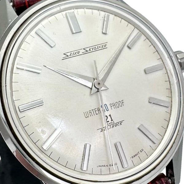 【SEIKO/セイコー】 セイコースカイライナー ヴィンテージ 6220-9970 腕時計 ステンレススチール/レザー 手巻き シルバー文字盤/赤革 メンズ
【中古】【真子質店】【NN】




【SS】