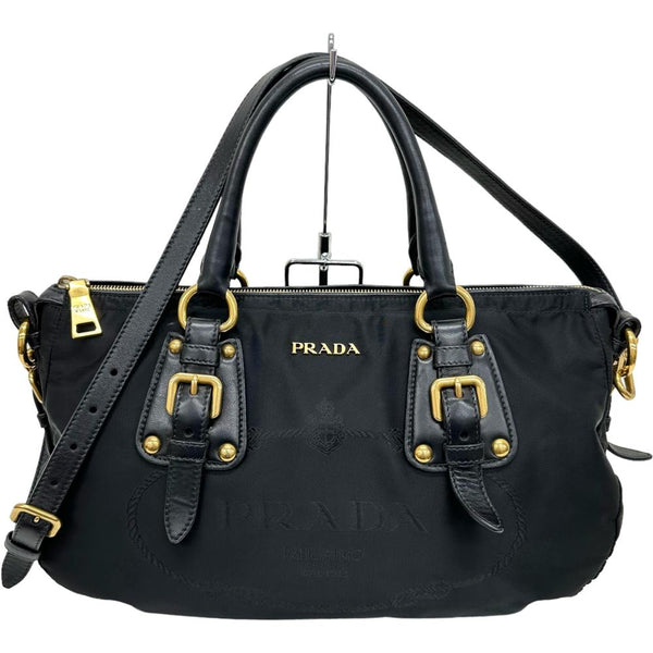 【PRADA/プラダ】 ショルダーバッグ 2WAY ショルダーバッグ ナイロン ブラック/ゴールド金具 レディース【中古】【真子質店】【BL】




【MaSY】