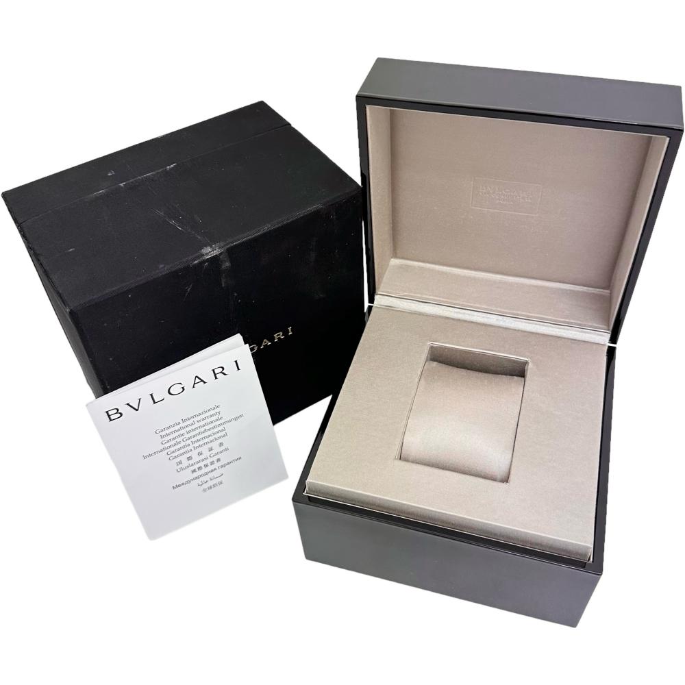 BVLGARI/ブルガリ】 アショーマ クロノ AA48SCH 保証書/ギャラ付