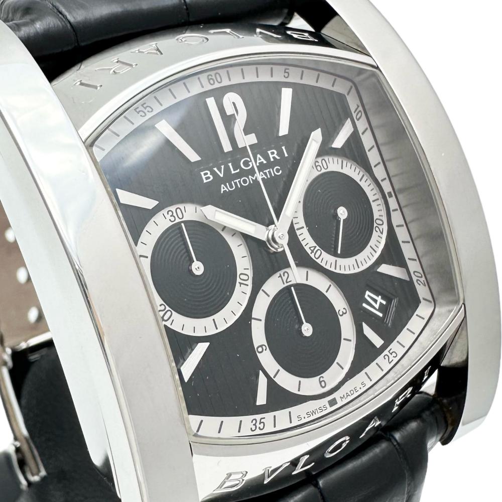 BVLGARI/ブルガリ】 アショーマ クロノ AA48SCH 保証書/ギャラ付  