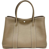 【HERMES/エルメス】 ガーデンパーティPM   /袋 ABランク箱    ハンドバッグ ネゴンダ/レザー エトゥープ（ベージュ） レディース【中古】【真子質店】【BL】




【MaTxx】