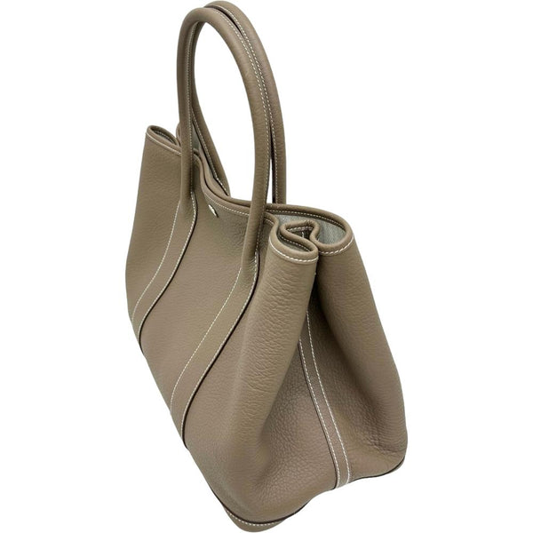 【HERMES/エルメス】 ガーデンパーティPM   /袋 ABランク箱    ハンドバッグ ネゴンダ/レザー エトゥープ（ベージュ） レディース【中古】【真子質店】【BL】




【MaTxx】