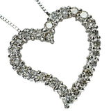 オープンハートデザイン ダイヤモンド 1.00ct ネックレス K18WGホワイトゴールド 18金 3.8g 44cm レディース
【中古】【真子質店】【NN】




【DTx】