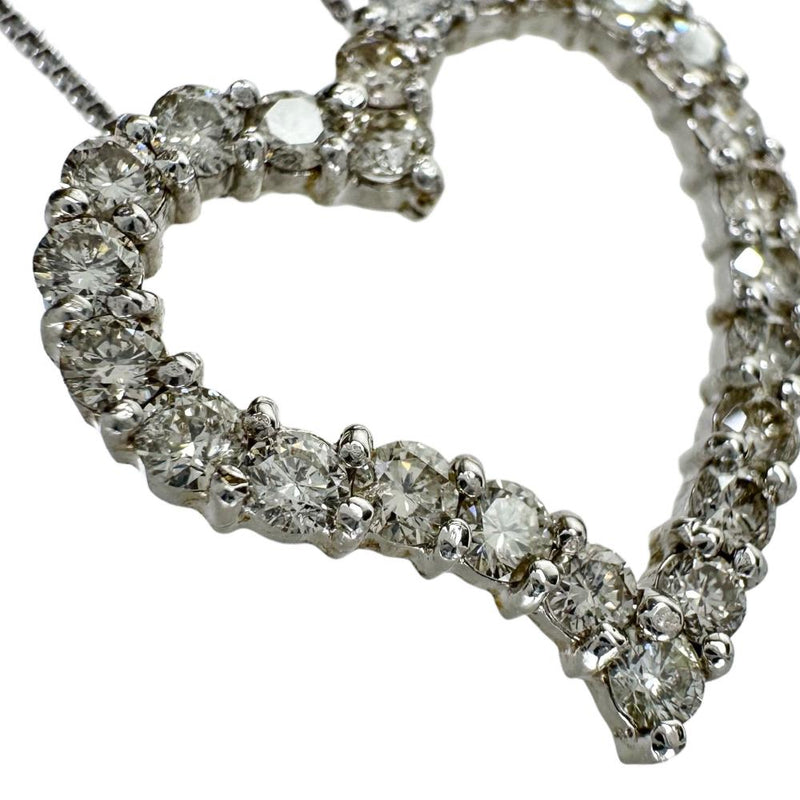 オープンハートデザイン ダイヤモンド 1.00ct ネックレス K18WGホワイトゴールド 18金 3.8g 44cm レディース
【中古】【真子質店】【NN】




【DTx】