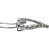 オープンハートデザイン ダイヤモンド 1.00ct ネックレス K18WGホワイトゴールド 18金 3.8g 44cm レディース
【中古】【真子質店】【NN】




【DTx】