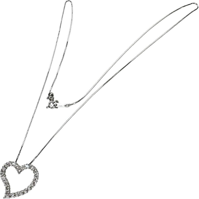 オープンハートデザイン ダイヤモンド 1.00ct ネックレス K18WGホワイトゴールド 18金 3.8g 44cm レディース
【中古】【真子質店】【NN】




【DTx】