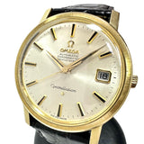 ★★最終特価品【OMEGA/オメガ】 コンステレーション 168.018/cal.564 クロノメーター 腕時計 GP/レザー 自動巻き/オートマ シャンパン文字盤/黒革ベルト(社外) メンズ 【中古】【真子質店】【GD】 【Ixx】