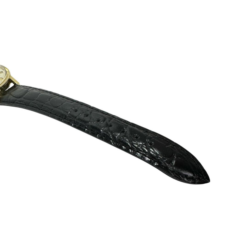 ★★最終特価品【OMEGA/オメガ】 コンステレーション 168.018/cal.564 クロノメーター 腕時計 GP/レザー 自動巻き/オートマ シャンパン文字盤/黒革ベルト(社外) メンズ 【中古】【真子質店】【GD】 【Ixx】