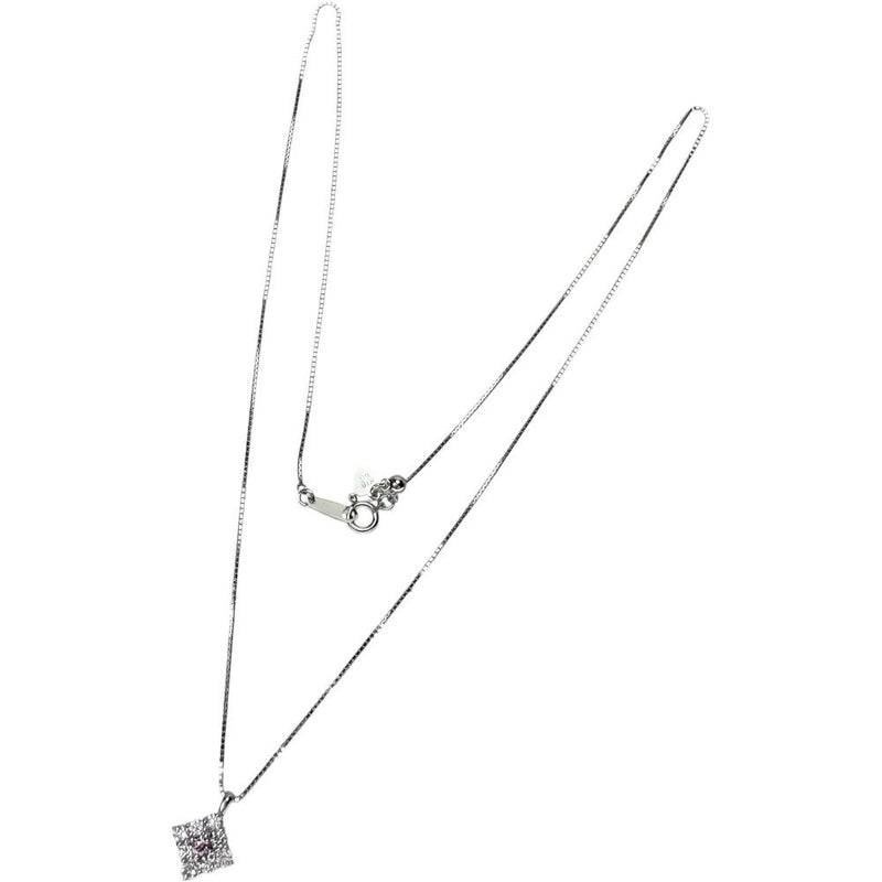 ピンクダイヤモンド 0.06ct ダイヤモンド 0.40ct ネックレス K18WGホワイトゴールド 18金 2.9g 45.5cm レディース
【中古】【真子質店】【NN】




【MaTx】