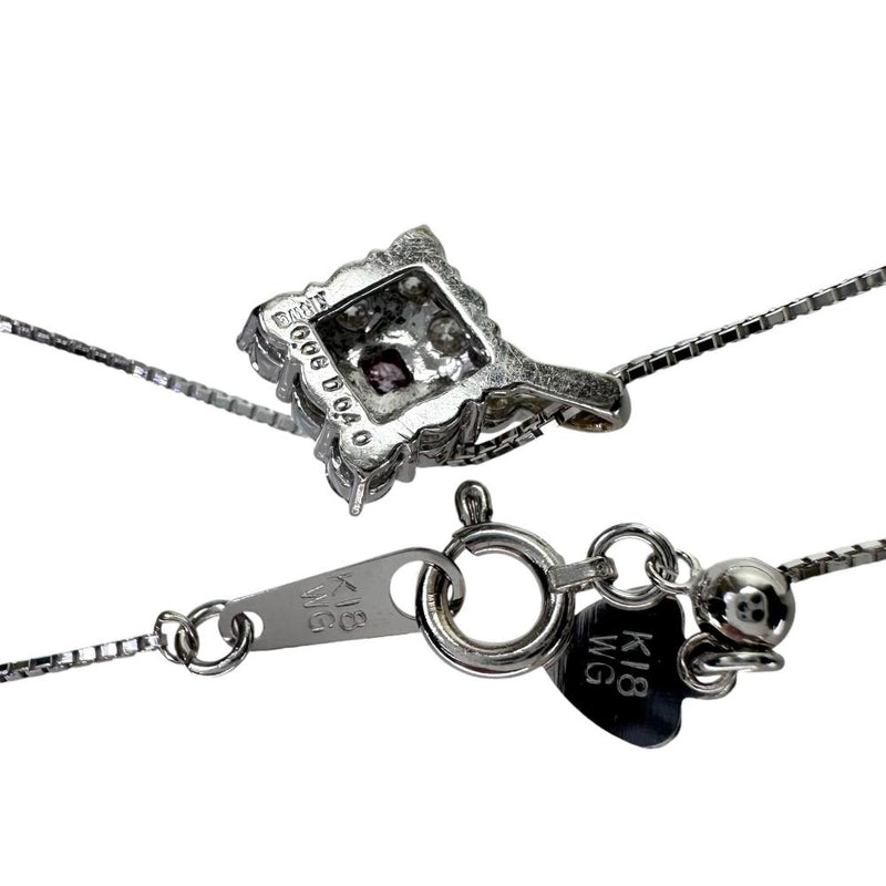 ピンクダイヤモンド 0.06ct ダイヤモンド 0.40ct ネックレス K18WGホワイトゴールド 18金 2.9g 45.5cm レディース
【中古】【真子質店】【NN】




【MaTx】