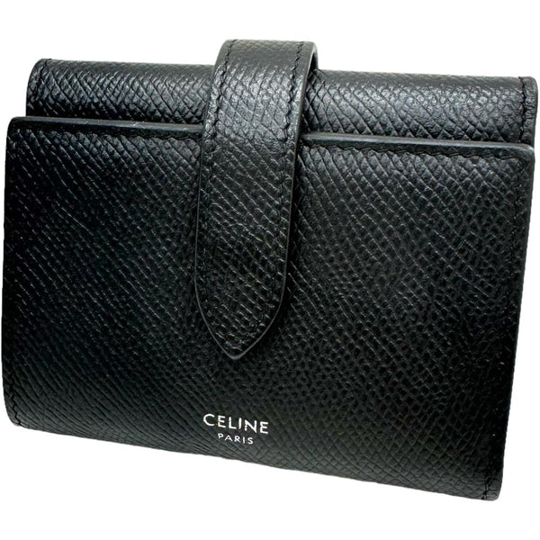 【CELINE/セリーヌ】 ファインストラップウォレット 三つ折り財布 レザー ブラック レディース【中古】【真子質店】【BL】




【TYx】