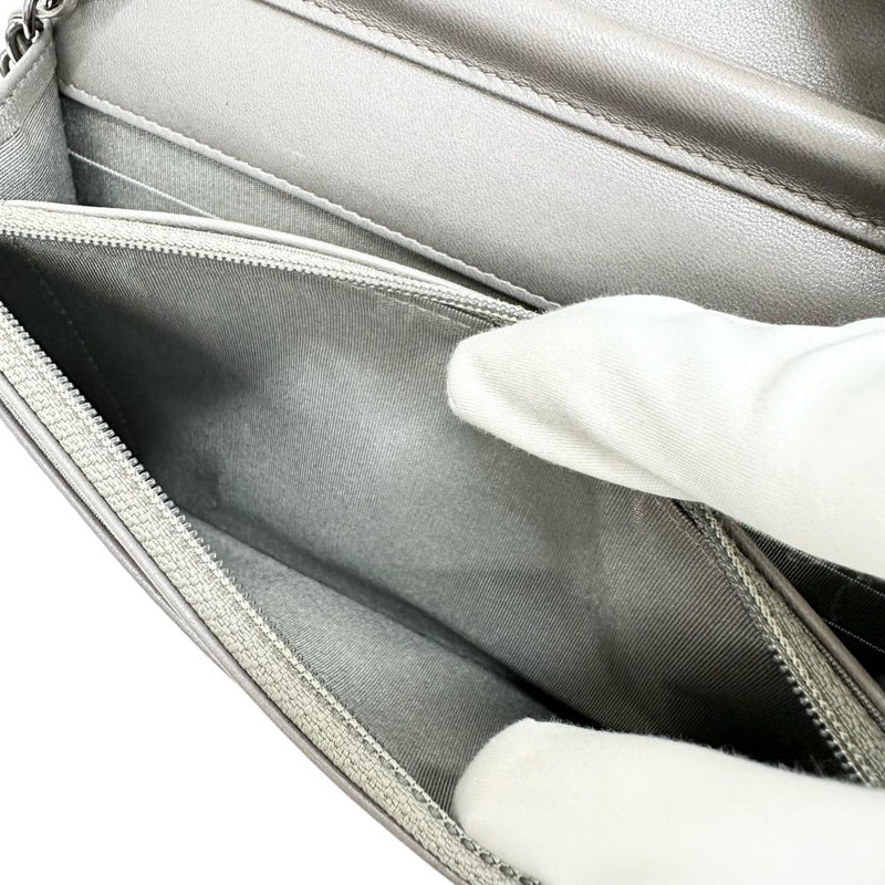 【CHANEL/シャネル】 マトラッセ チェーンウォレット Gカード/Sシール有 ショルダーバッグ ラムスキン グレーベージュ レディース【中古】【真子質店】【BL】




【Txxx】
