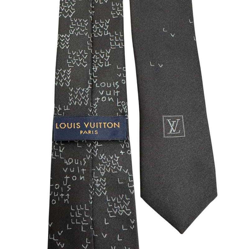 【LOUIS VUITTON/ルイ・ヴィトン】 ロゴ  ネクタイ シルク100％ ブラック メンズ【中古】【真子質店】【GD】




【IMox】