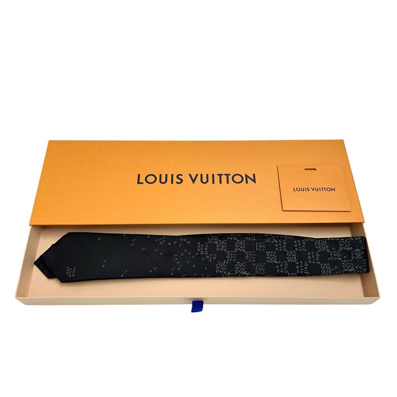 【LOUIS VUITTON/ルイ・ヴィトン】 ロゴ  ネクタイ シルク100％ ブラック メンズ【中古】【真子質店】【GD】




【IMox】