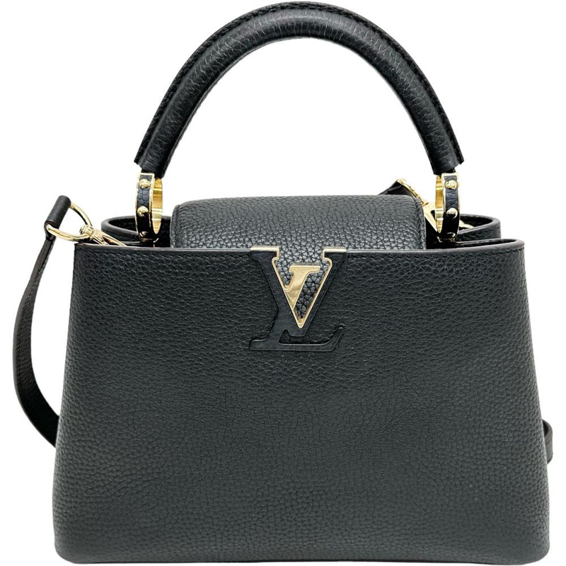 LOUIS VUITTON/ルイ・ヴィトン】 カプシーヌBB M94755 2WAY ショルダーバッグ ハンドバッグ レザー ブラック/ピ –  真子質店 PawnShopMAKO