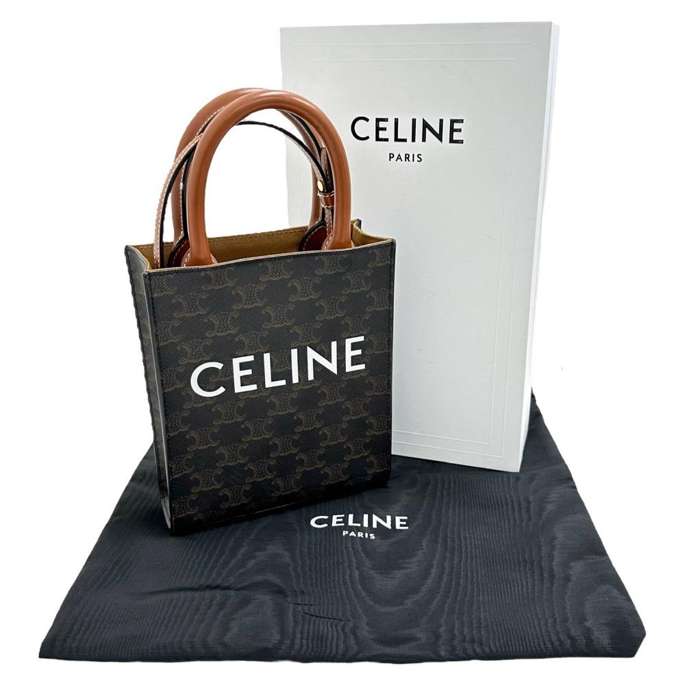 CELINE/セリーヌ】 194372BZK.04LU トリオンフ ミニ バーティカルカバ