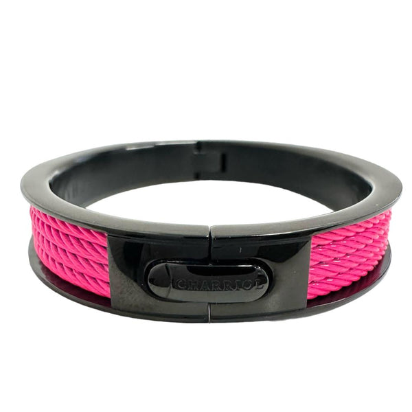 【CHARRIOL/シャリオール】 フォーエバーカラーズ ブレスレット 16cm(M) バングル スチール 34.7g  黒メタル/ピンク レディース
【中古】【真子質店】【BL】




【IMaMo】