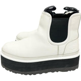 【UGG/アグ】 1130533 ニューメル プラットフォーム チェルシー　厚底 ブーツ レザー ホワイト/ブラック レディース【中古】【真子質店】【GD】




【Mox】