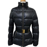 ★★最終特価品【VERSACE/ヴェルサーチ】 Medusa（メドゥーサ） ベルト付きダウンコート ショート丈 ダウンジャケット ポリエステル/ダウン ブラック レディース【中古】【真子質店】【GD】




【MaTx】