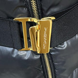 ★★最終特価品【VERSACE/ヴェルサーチ】 Medusa（メドゥーサ） ベルト付きダウンコート ショート丈 ダウンジャケット ポリエステル/ダウン ブラック レディース【中古】【真子質店】【GD】




【MaTx】