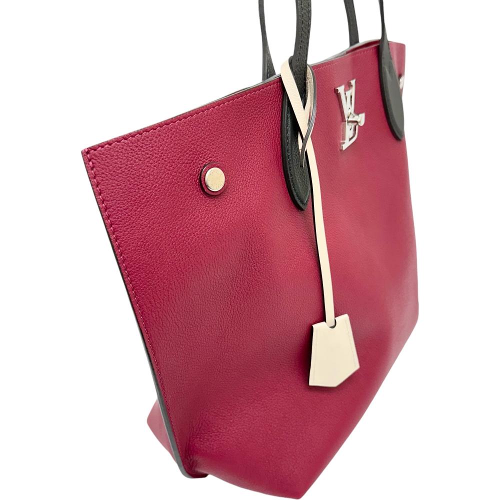 ルイヴィトン レザー ロックミーMM大容量 トートバッグ ハンドバッグ LOUIS VUITTON/ルイ・ヴィトン】 ロックミー ゴー M52409 トート