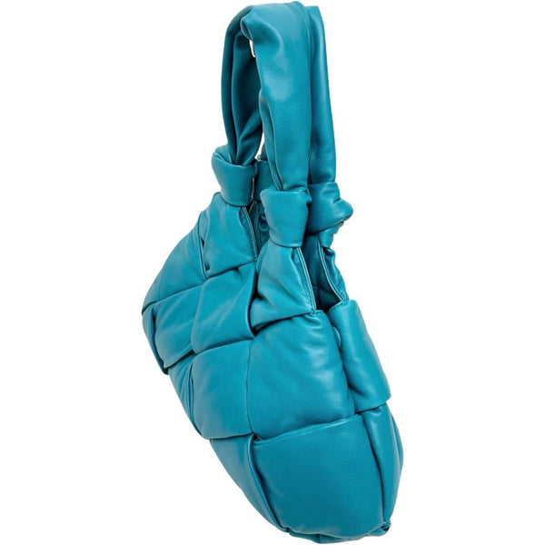 【BOTTEGAVENETA/ボッテガヴェネタ】 パデッド ロック ハンドバッグ ラムスキン ターコイズブルー レディース【中古】【真子質店】【BL】




【IDKx】