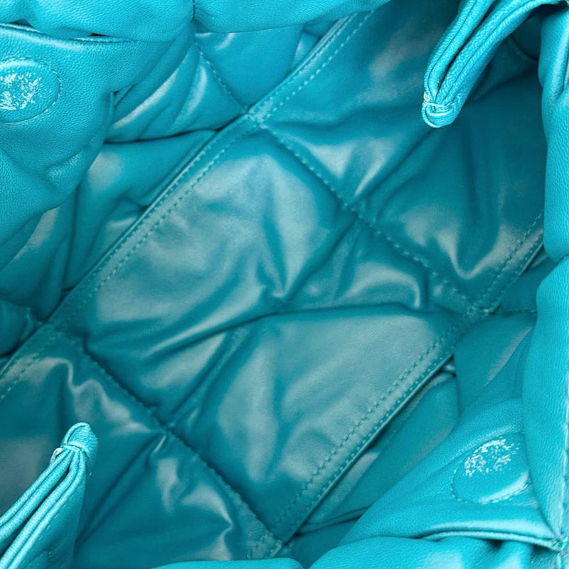 【BOTTEGAVENETA/ボッテガヴェネタ】 パデッド ロック ハンドバッグ ラムスキン ターコイズブルー レディース【中古】【真子質店】【BL】




【IDKx】