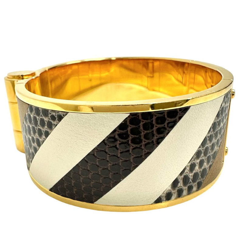 【HERMES/エルメス】 シャルニエールGM バングル 18cm バングル GP/レザー/パイソン 70g ゴールド レディース
【中古】【真子質店】【BL】




【MaMox】