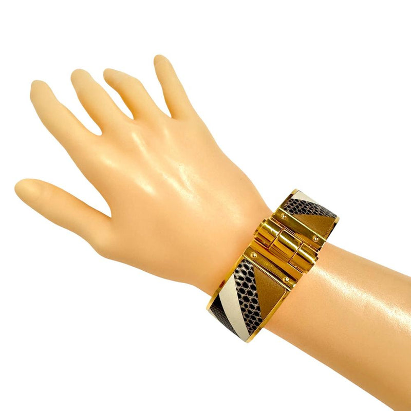 【HERMES/エルメス】 シャルニエールGM バングル 18cm バングル GP/レザー/パイソン 70g ゴールド レディース
【中古】【真子質店】【BL】




【MaMox】