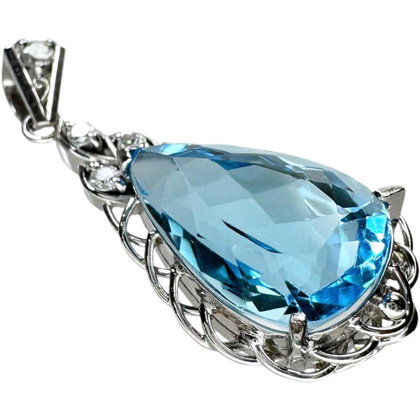 ブルートパーズ 8.83ct ダイヤモンド 0.12ct ペンダントトップ Pt900プラチナ 4.8g レディース
【中古】【真子質店】【NN】




【ISMi】