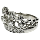 12号 クラウンモチーフ ダイヤモンド 計0.84ct リング・指輪 K18WGホワイトゴールド 18金 4.9g レディース
【中古】【真子質店】【NN】




【KMoS】