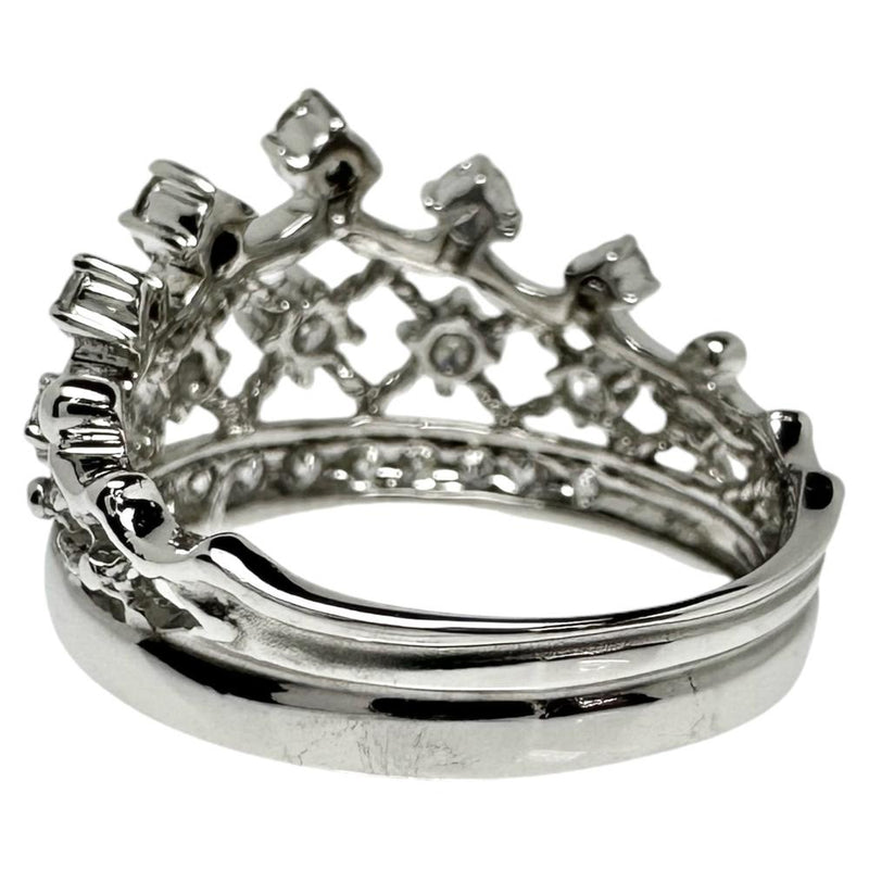 12号 クラウンモチーフ ダイヤモンド 計0.84ct リング・指輪 K18WGホワイトゴールド 18金 4.9g レディース
【中古】【真子質店】【NN】




【KMoS】