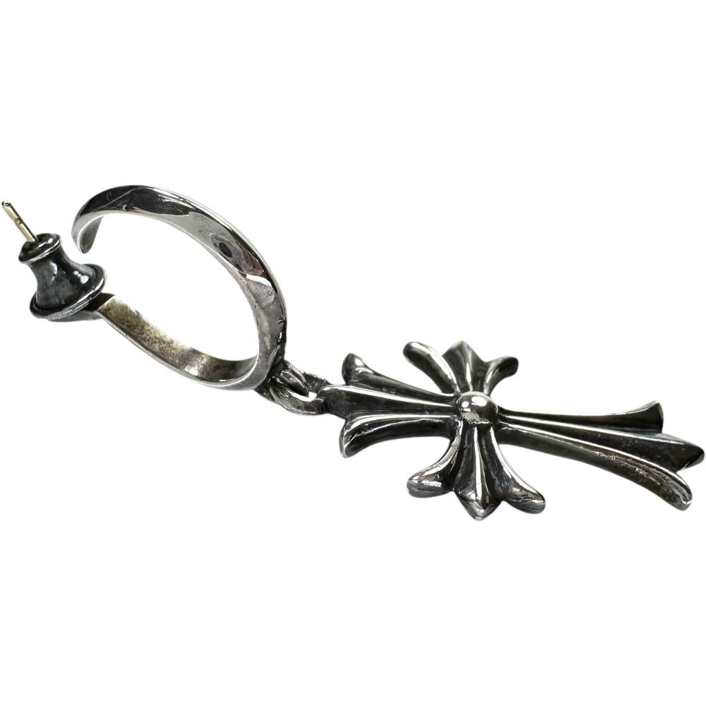 CHROME HEARTS/クロムハーツ】 ピアス タイニー CHクロスフープ