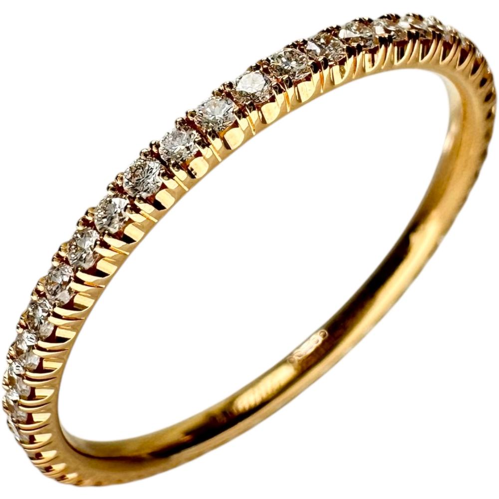 12号【CARTIER/カルティエ】 フルエタニティダイヤモンド リング・指輪