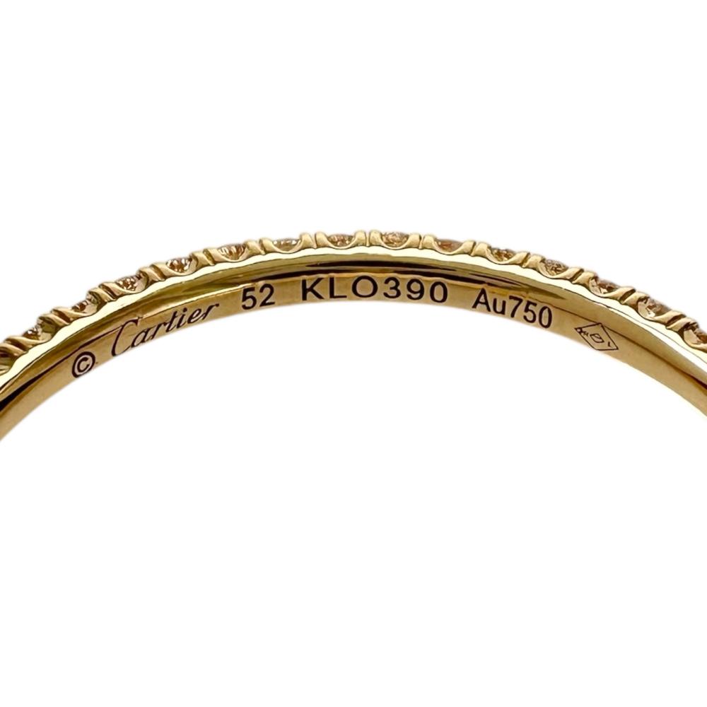 12号【CARTIER/カルティエ】 フルエタニティダイヤモンド リング・指輪