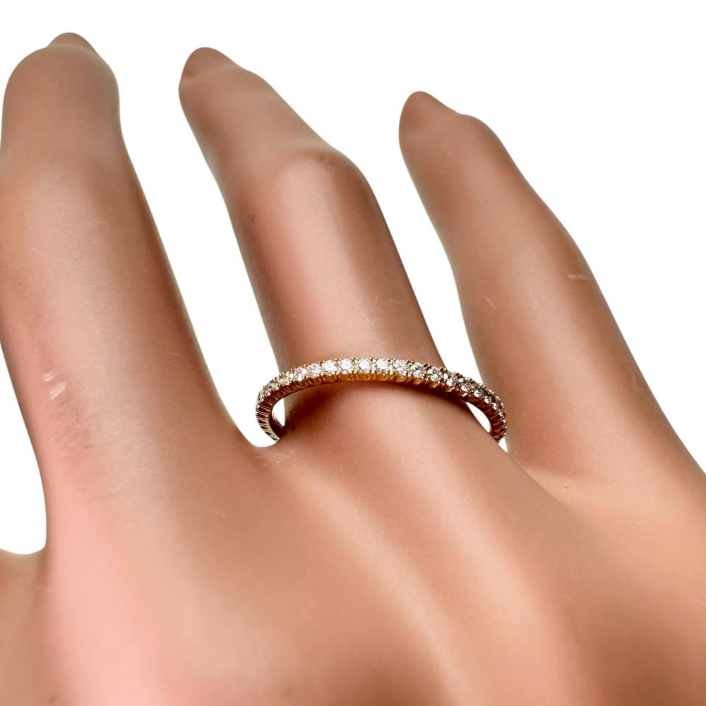 12号【CARTIER/カルティエ】 フルエタニティダイヤモンド リング・指輪