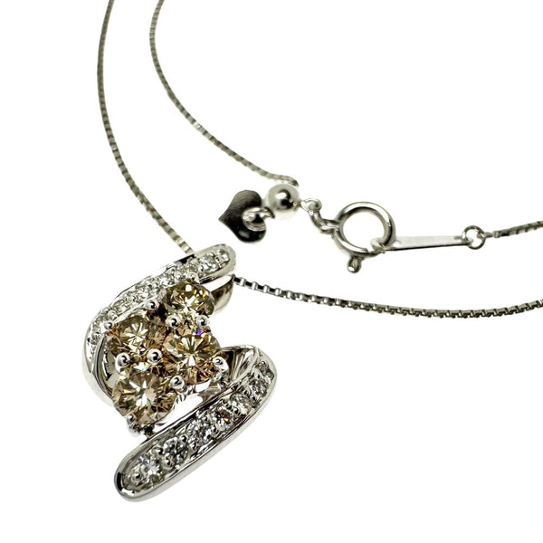 ブラウンダイヤモンド/ダイヤモンド 計0.75ct ネックレス K18WGホワイトゴールド 18金 5.5g 45cm レディース
【中古】【真子質店】【NN】




【Yxx】