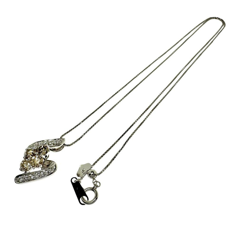ブラウンダイヤモンド/ダイヤモンド 計0.75ct ネックレス K18WGホワイトゴールド 18金 5.5g 45cm レディース
【中古】【真子質店】【NN】




【Yxx】