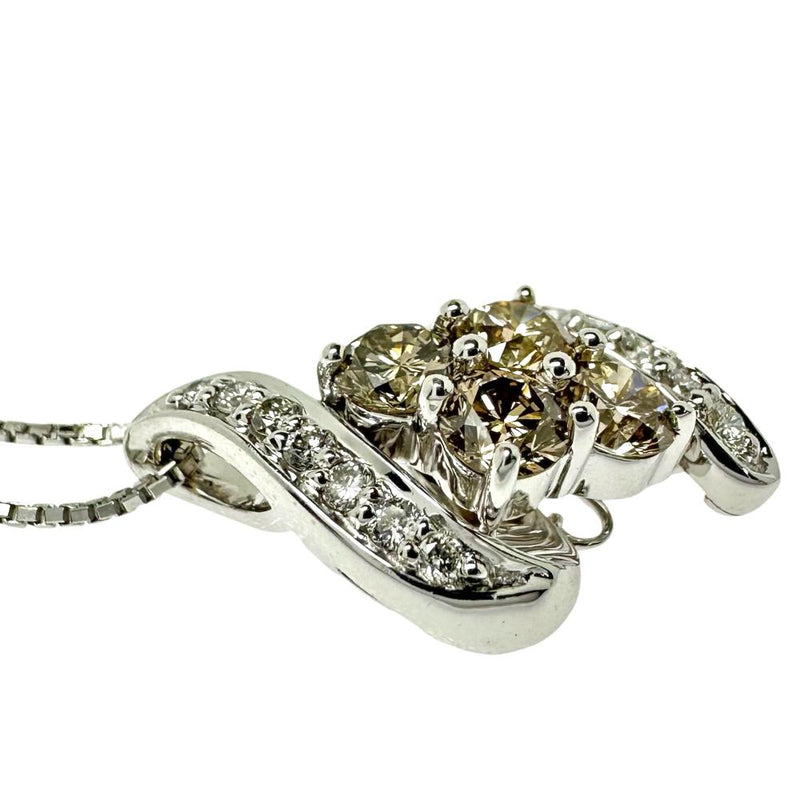 ブラウンダイヤモンド/ダイヤモンド 計0.75ct ネックレス K18WGホワイトゴールド 18金 5.5g 45cm レディース
【中古】【真子質店】【NN】




【Yxx】