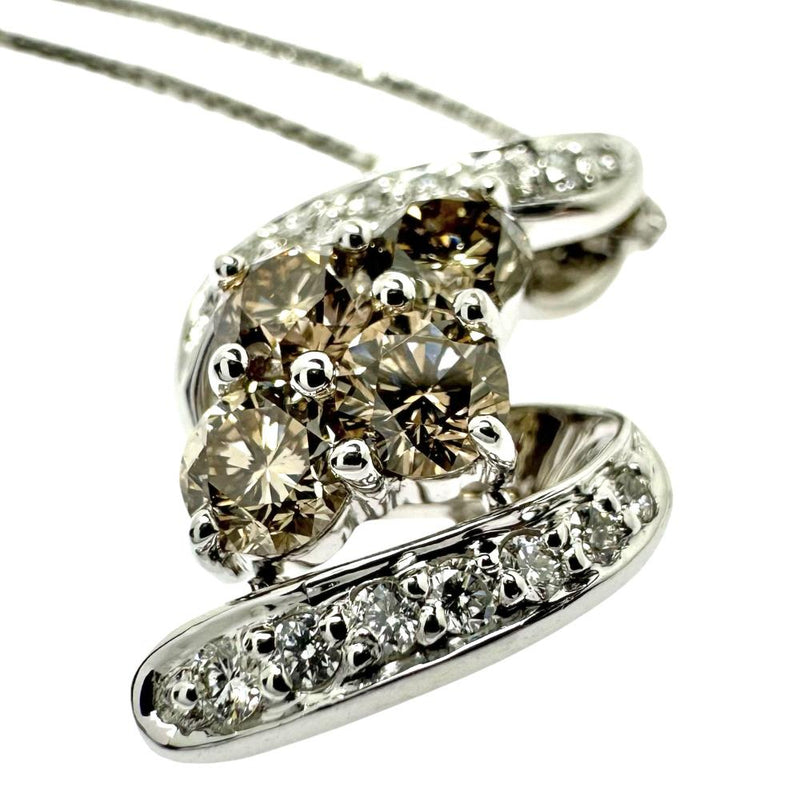 ブラウンダイヤモンド/ダイヤモンド 計0.75ct ネックレス K18WGホワイトゴールド 18金 5.5g 45cm レディース
【中古】【真子質店】【NN】




【Yxx】