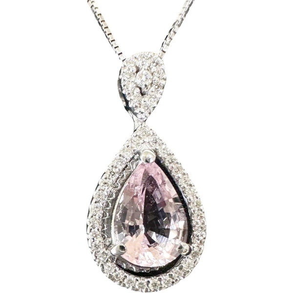 モルガナイト 1.53ct ダイヤモンド 0.34ct ネックレス K18WGホワイトゴールド 18金 4.9g 44cm レディース
【中古】【真子質店】【NN】




【MoIx】