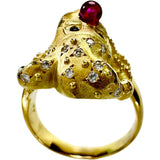 15号 角江千代治 /Chiyoji Sumiye ピエロ/clown ルビー ダイヤモンド 0.11ct リング・指輪 K18ゴールド 18金 12.4g レディース
【中古】【真子質店】【NN】




【IMaDT】