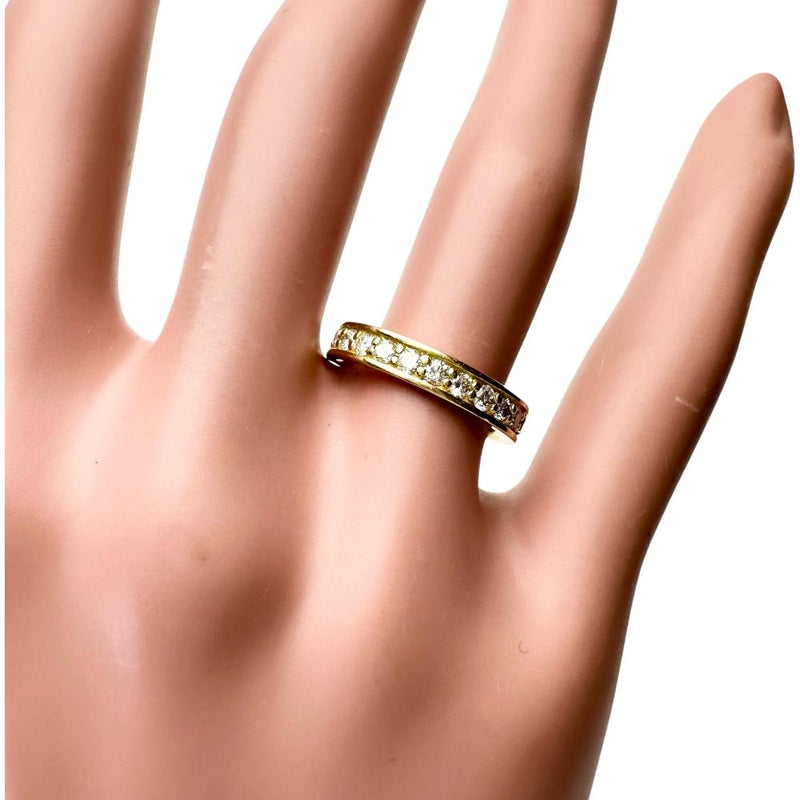9号 フルエタニティ ダイヤモンド 1.00ct リング・指輪 K18ゴールド 18金 3.3g レディース
【中古】【真子質店】【NN】




【KIMo】