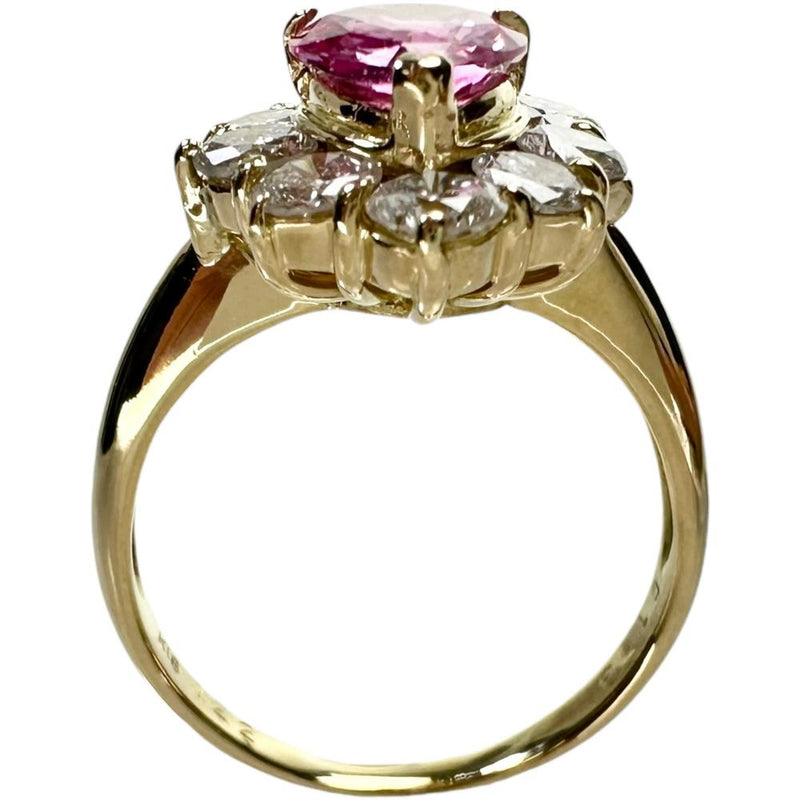 12号 パパラチアサファイア 1.22ct ダイヤモンド 1.13ct リング・指輪 K18ゴールド 18金 4.6g レディース
【中古】【真子質店】【NN】




【ISMix】