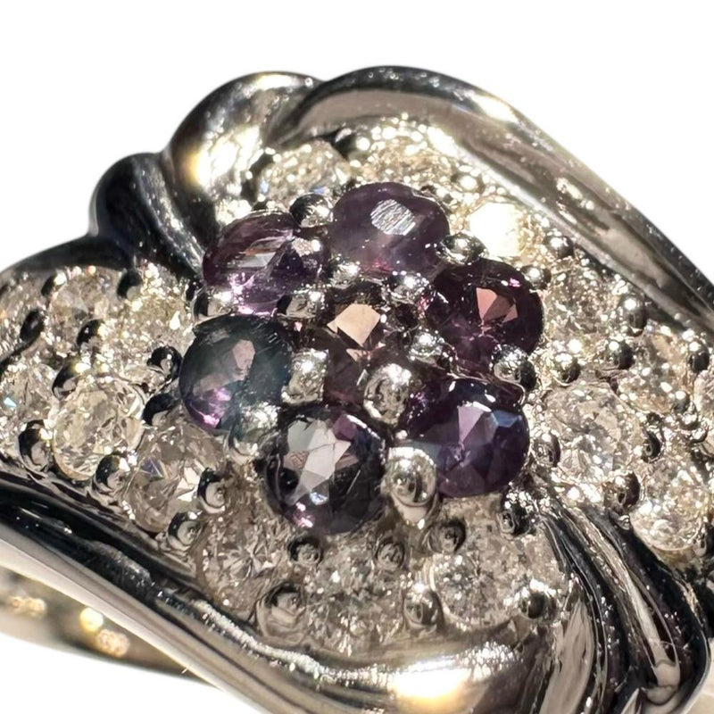 15号 アレキサンドライト 0.22ct ダイヤモンド 0.37ct リング・指輪 Pt900プラチナ 7.4g レディース
【中古】【真子質店】【NN】




【DYT】