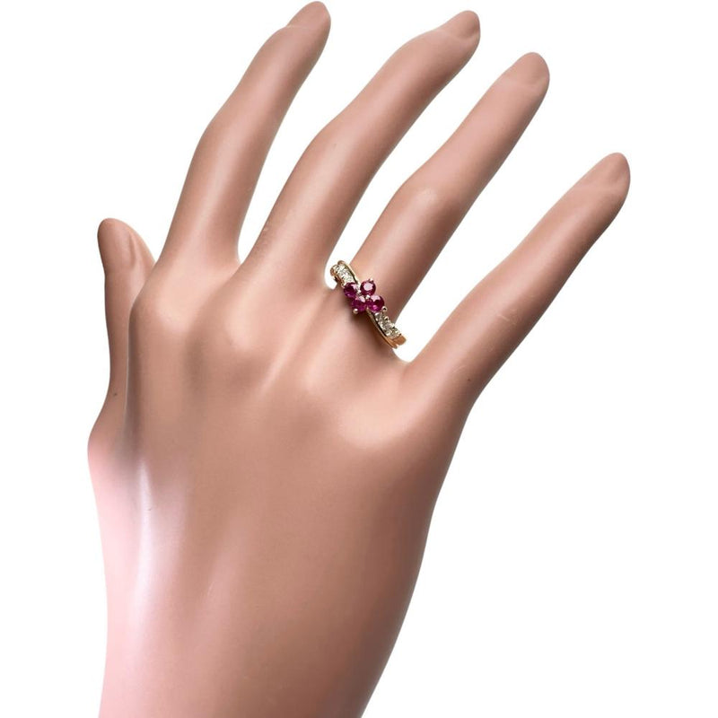 12.5号 フラワーデザイン ルビー 0.48ct ダイヤモンド 0.25ct リング・指輪 K18ゴールド 18金 3.3g レディース
【中古】【真子質店】【NN】




【MaMoT】